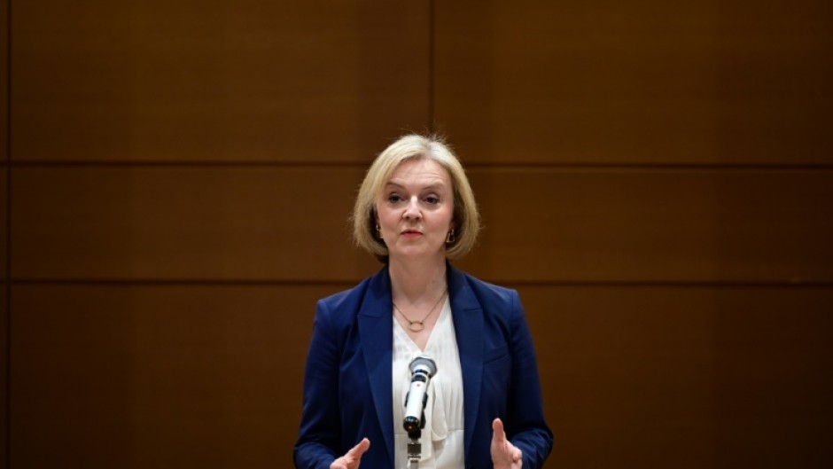 Liz Truss gave a speech to the Inter-Parliamentary Alliance on China in Tokyo on February 17