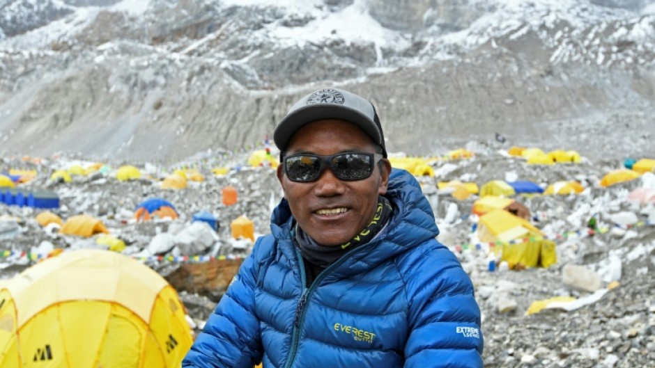 Mountaineer Kami Rita Sherpa, seen here in 2021, has summited Mount Everest a record 27 times