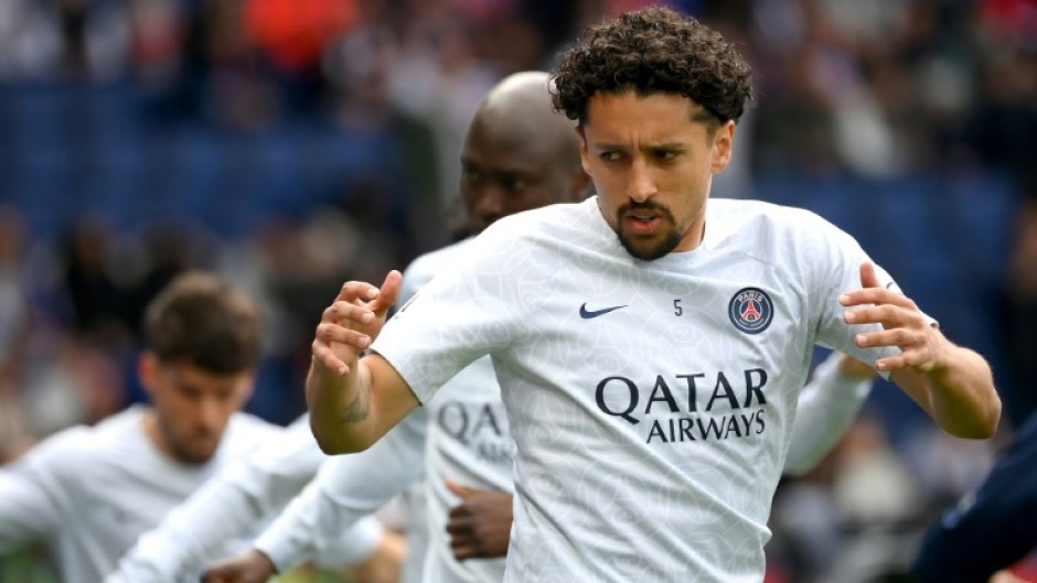 PSG captain Marquinhos joined the club in 2013 and will be with them at least until 2028