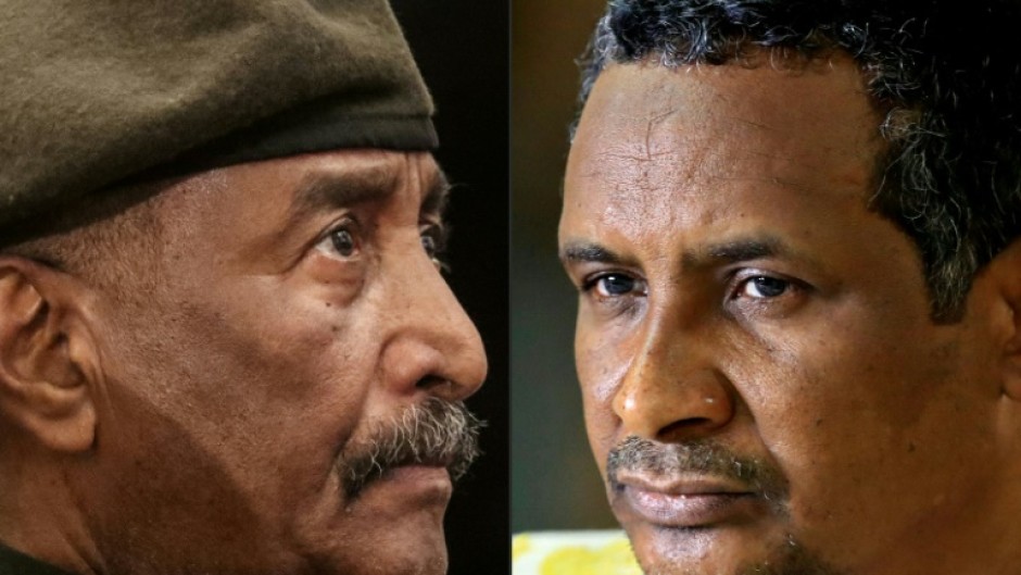 The conflict pits Sudan's de facto leader General Abdel Fattah al-Burhan against his former deputy Mohamed Hamdan Daglo