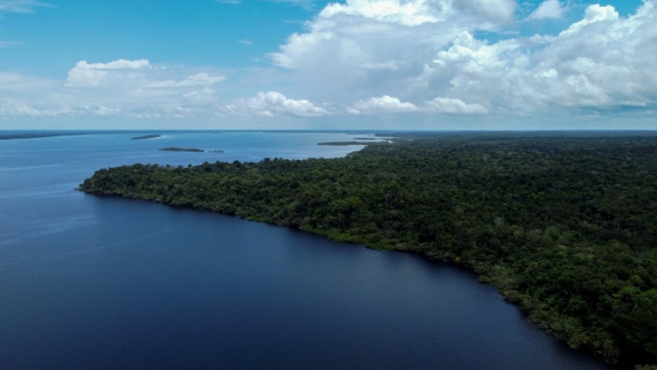 Not far from this area northwest of Manaus, Brazil, scientists are conducting tests on the Amazon rainforest to determine the impact of global warming 