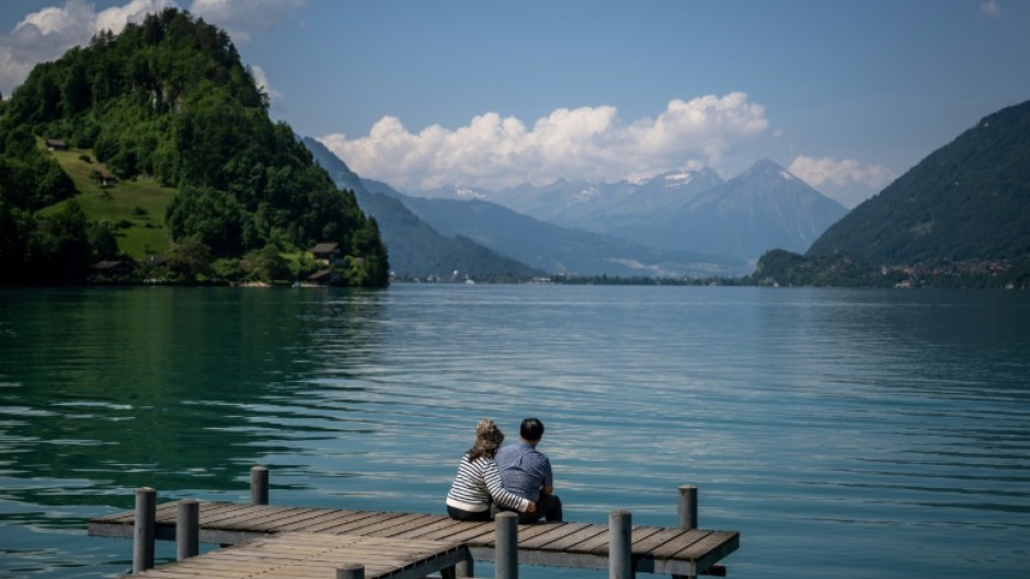 It could be us: a couple of tourists relive one of the most romantic moments in the Netflix series 
