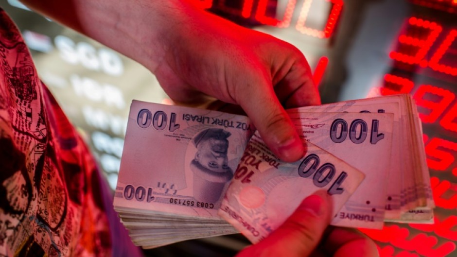 The Turkish lira had been propped up by the central bank before the presidential election