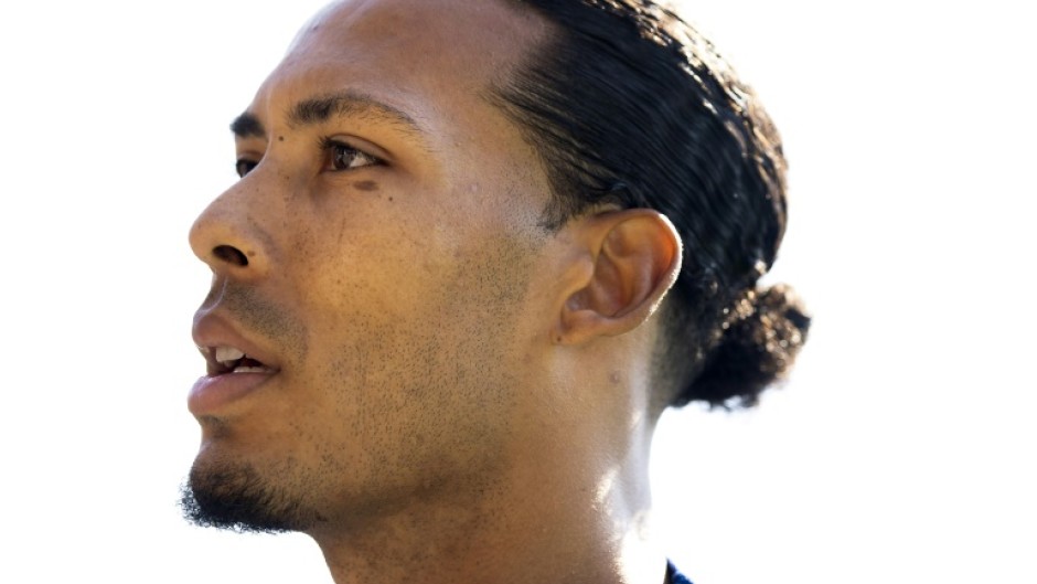 Netherlands' defender Virgil van Dijk (L) wants his country to lift the Nations League trophy this year