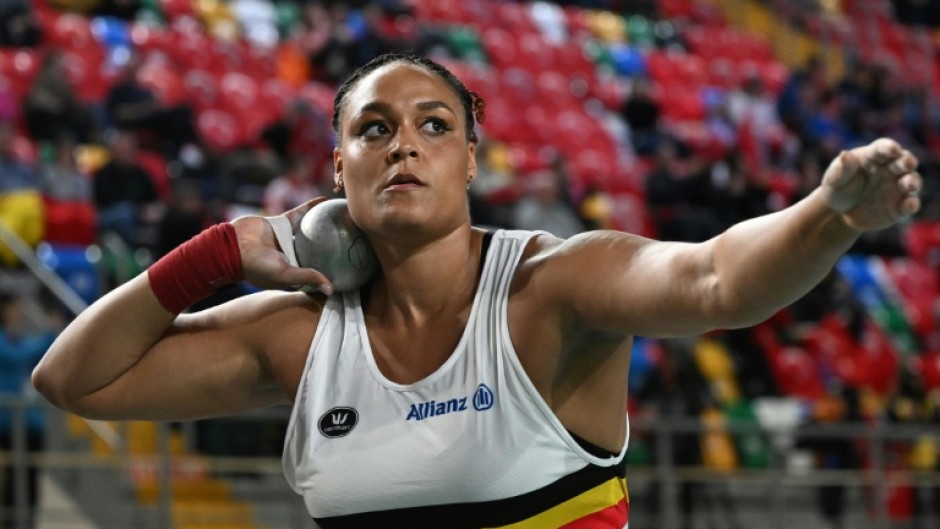 Overcoming hurdles: Belgium's Jolien Boumkwo 