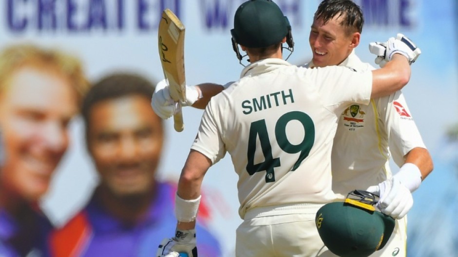 Australia's Marnus Labuschagne (right) and Steve Smith failed to fire in the first Ashes Test at Edgbaston