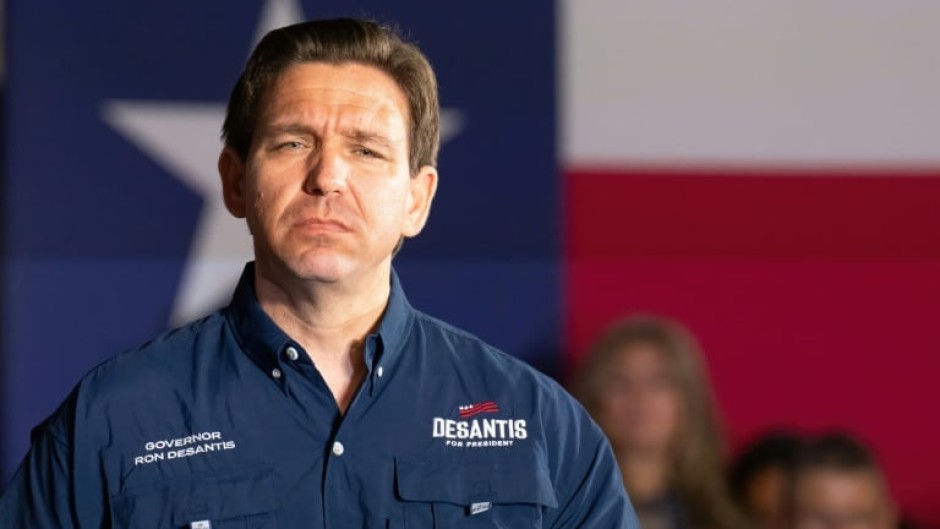 Florida governor Ron DeSantis sees himself as a warrior in the fight against "cultural Marxism"