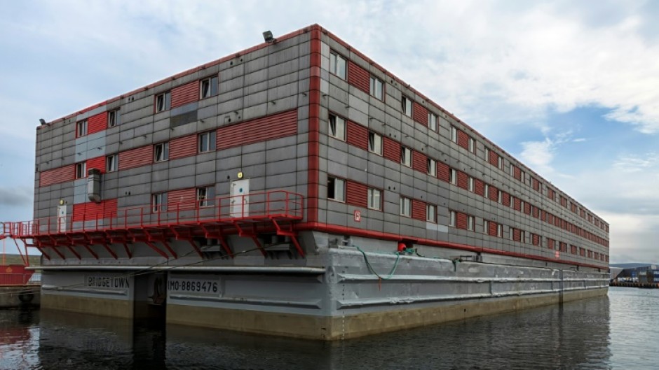 The Bibby Stockholm barge is expected to house 500 asylum-seekers from later this month