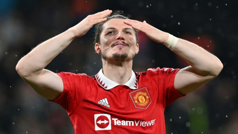 Marcel Sabitzer was on loan last season at Manchester United