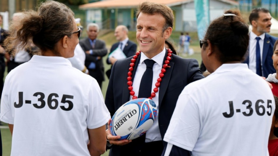 Macron acknowledged there was an "an organizational challenge", citing issues including accommodation, ticketing, transport and security