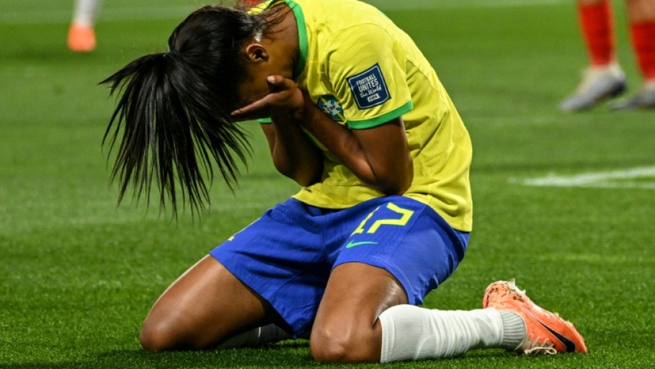 Brazil midfielder Ary Borges was emotional after scoring a hat-trick against Panama