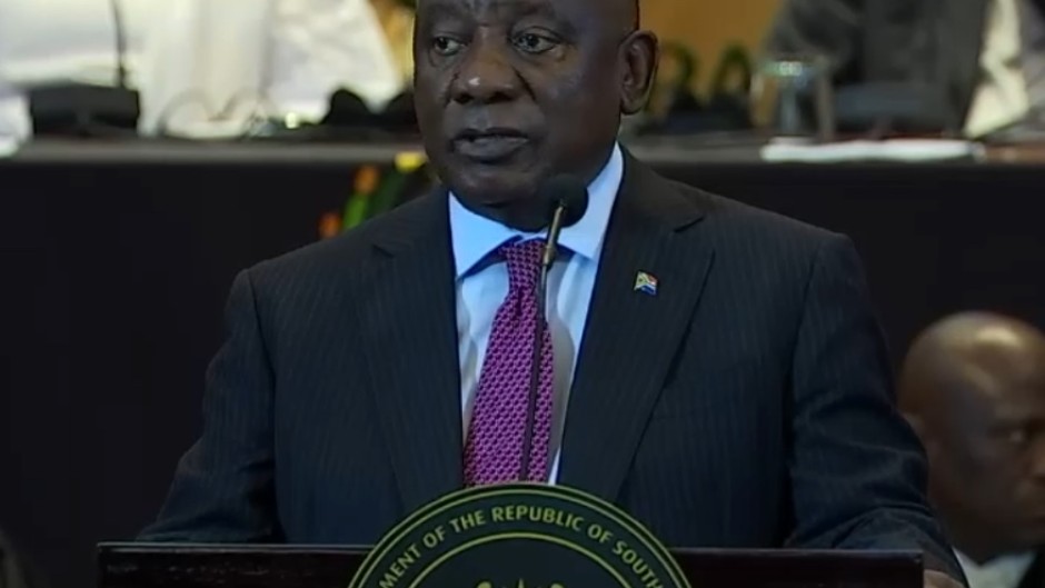 President Cyril Ramaphosa, on Thursday, replied to the two-day heated State of The Nation Address debate. (eNCA\Screenshot)