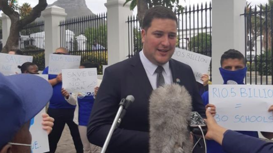 Democratic Alliance MP Geordin Hill-Lewis