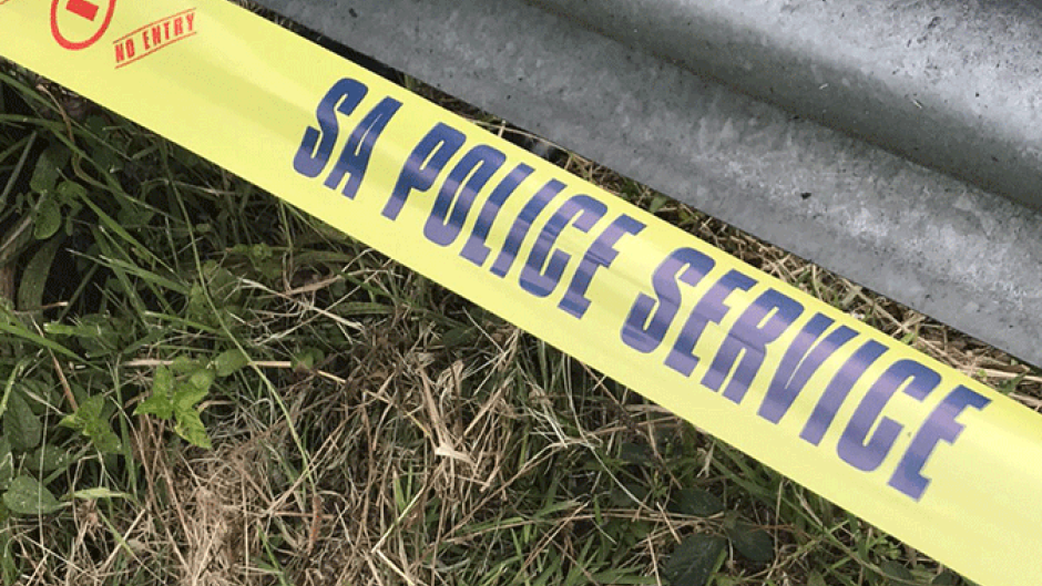 SAPS police crime scene tape