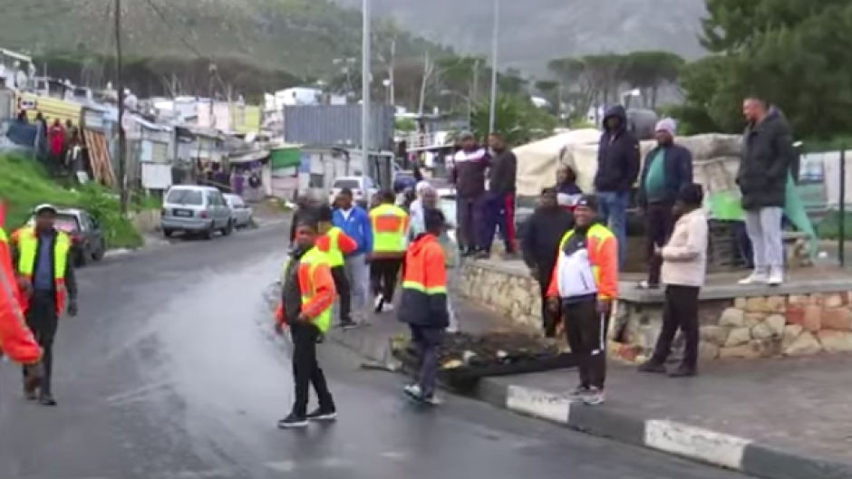 Hout Bay protest