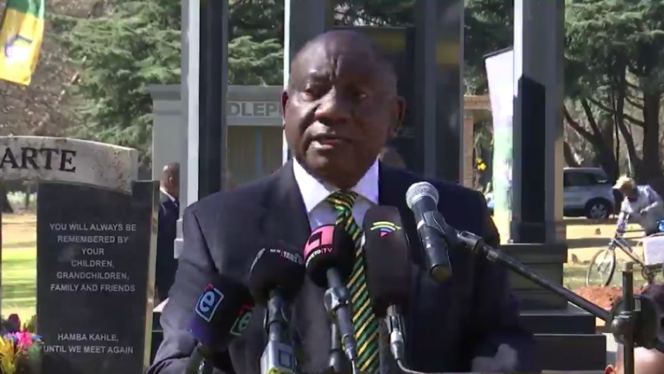 President Cyril Ramaphosa