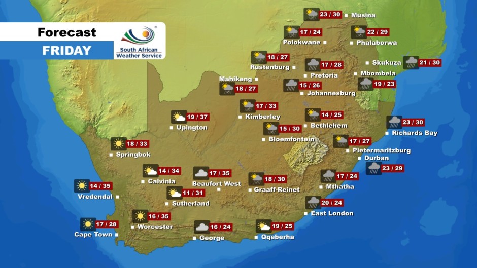 Weather Forecast - Friday, 03 February 2023