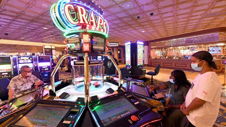 File: Social distancing and sanitising are among some of the provisions being made to keep casino patrons safe.