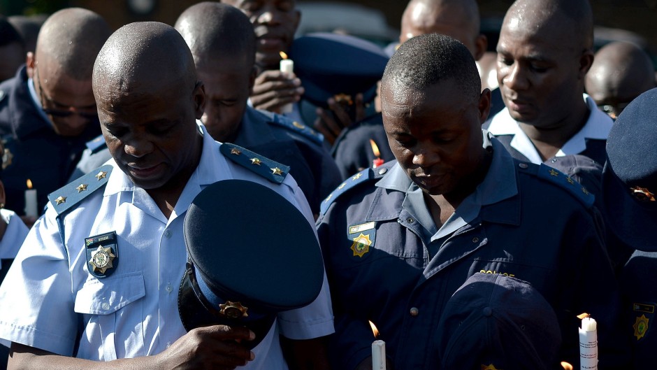 File: The SAPS will hold a wreath-laying ceremony for police officers and reservists that have died in the line of duty.