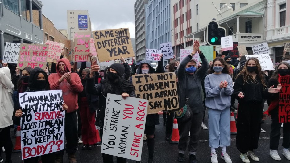 The #EndFemicide movement has hosted a national protest against gender based violence.