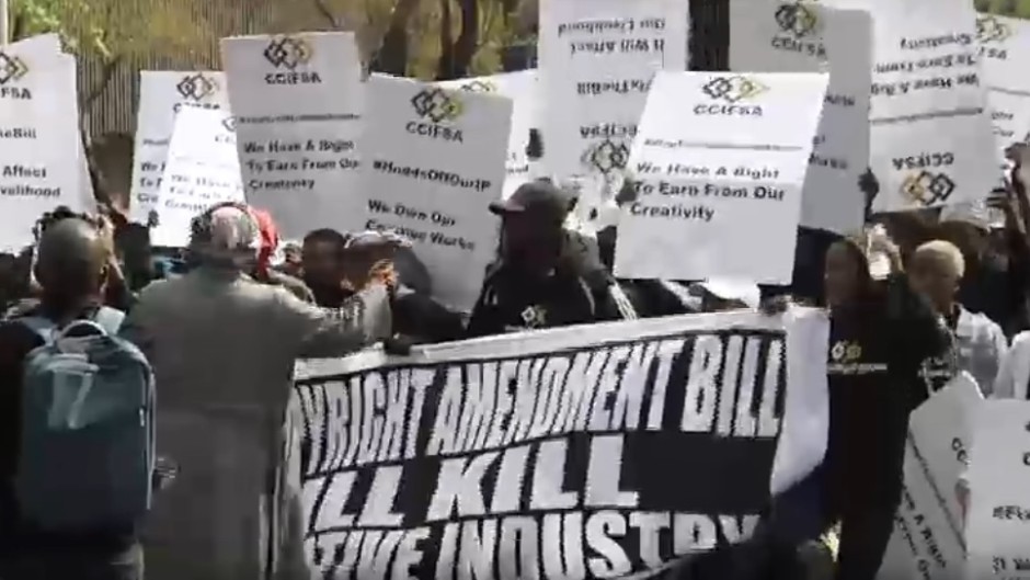 Enough is enough. That's the message artists have sent the government.