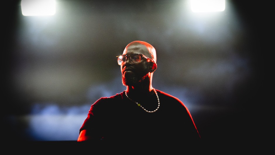 Black Coffee performs onstage at the Sahara Tent during 2022 Coachella Valley Music and Arts Festival weekend 1 day 1 on April 15, 2022 in Indio, California.