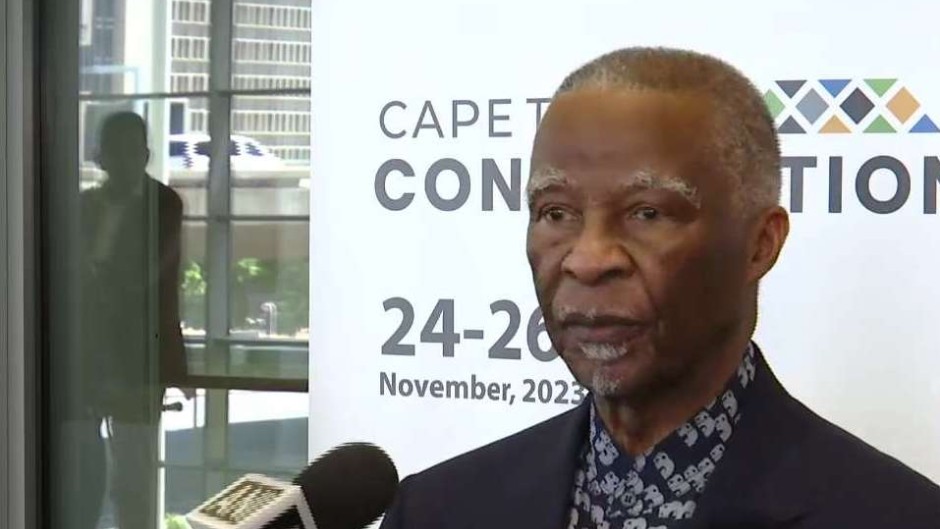 Former president Thabo Mbeki