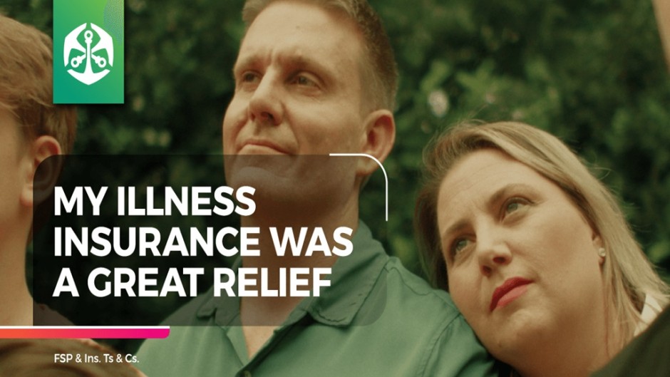 My illness insurance was a great relief