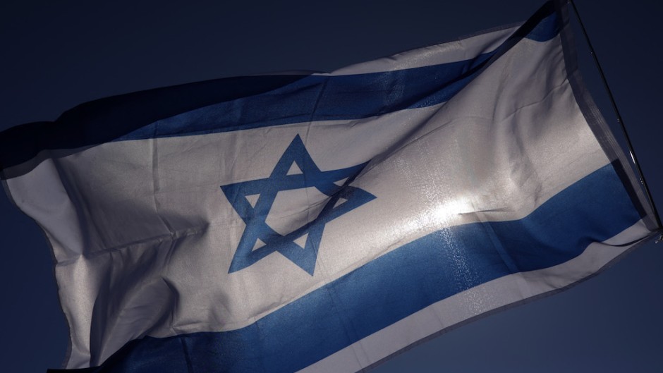 File: An Israel flag. Alex Wong/Getty Images/AFP