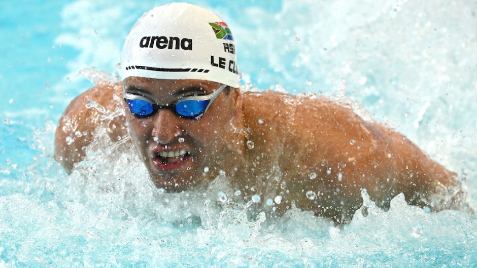 Chad le Clos of South Africa. BackpagePix/EPA/Joel Carrett