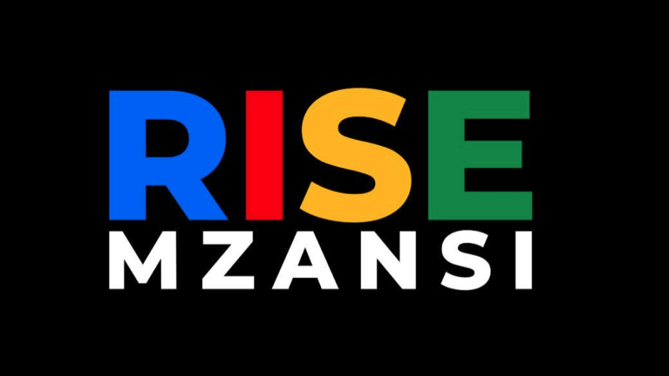 Political party Rise Mzansi's logo.