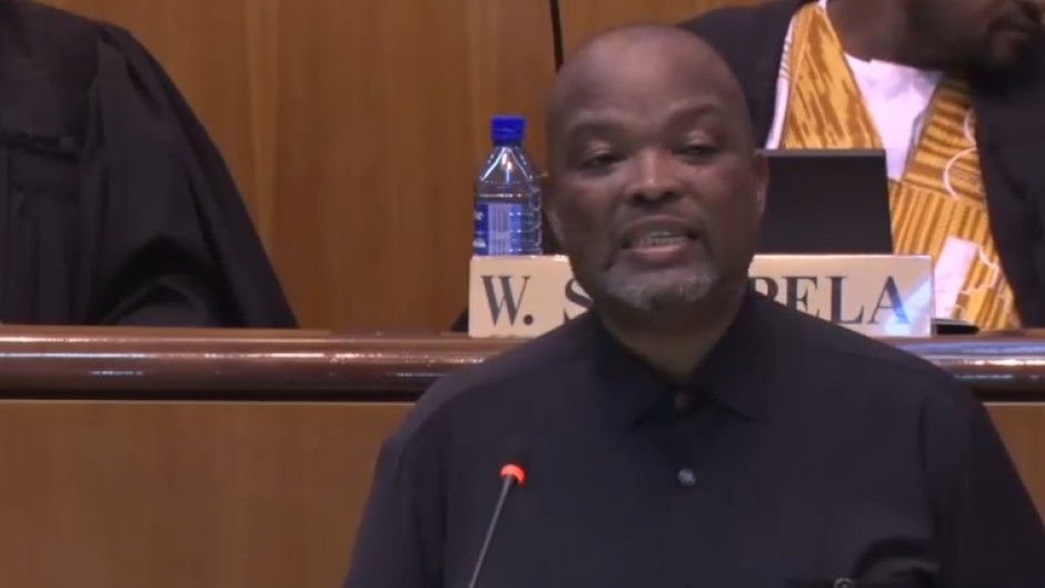 Acting North West Premier Nono Mayoli 