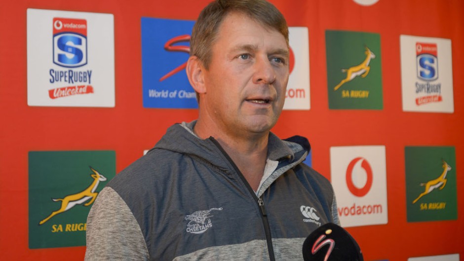 Coach Hawies Fourie. BackpagePix/Frikkie Kapp/Gallo Images