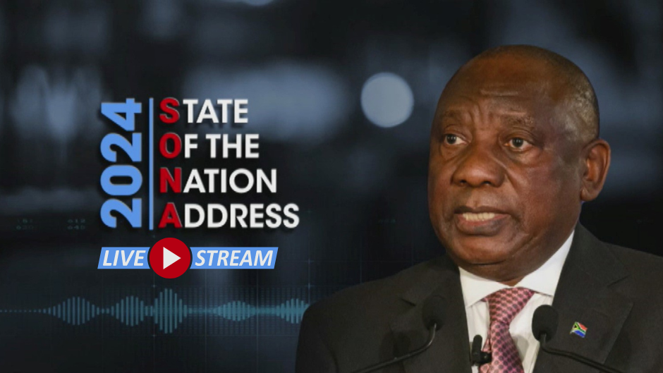 Image of President Cyril Ramaphosa expected to deliver his State of the Nation Address
