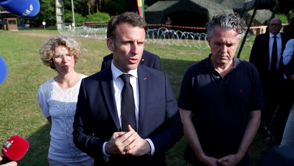 French president Emmanuel Macron. AFP/Ludovic Marin