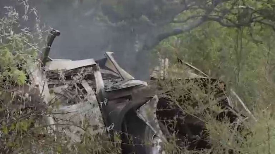 The accident scene in Limpopo.