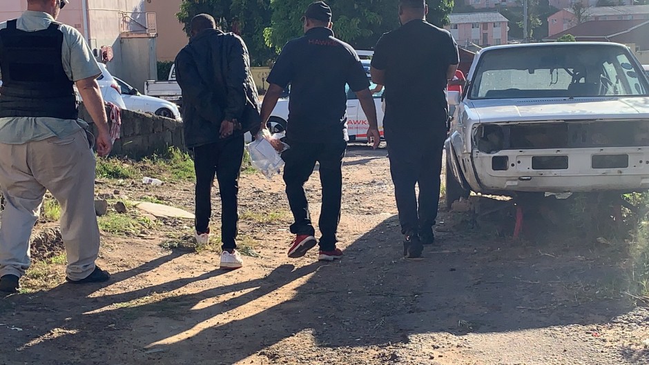 Law enforcement agencies are raiding parts of Durban on Friday. eNCA/Dasen Thathiah