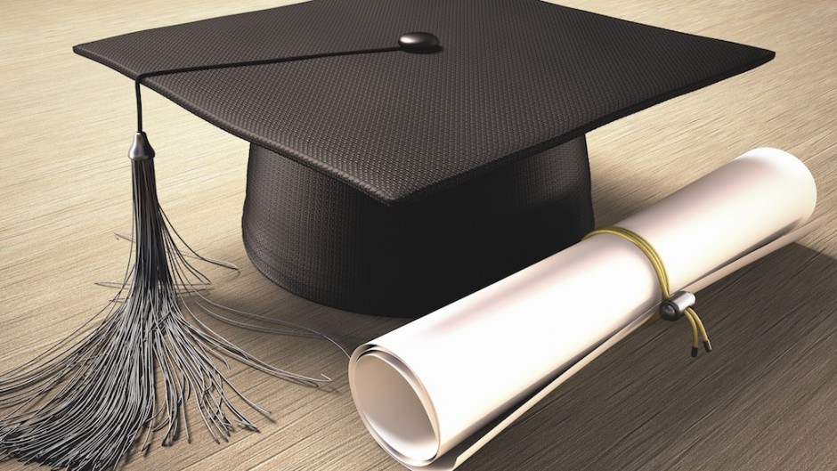 File: A university graduation cap and degree. KTS/Science Photo Library via AFP