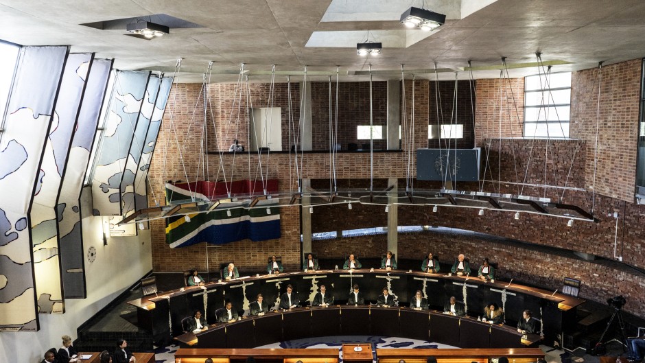File: A Constitutional Court sitting.