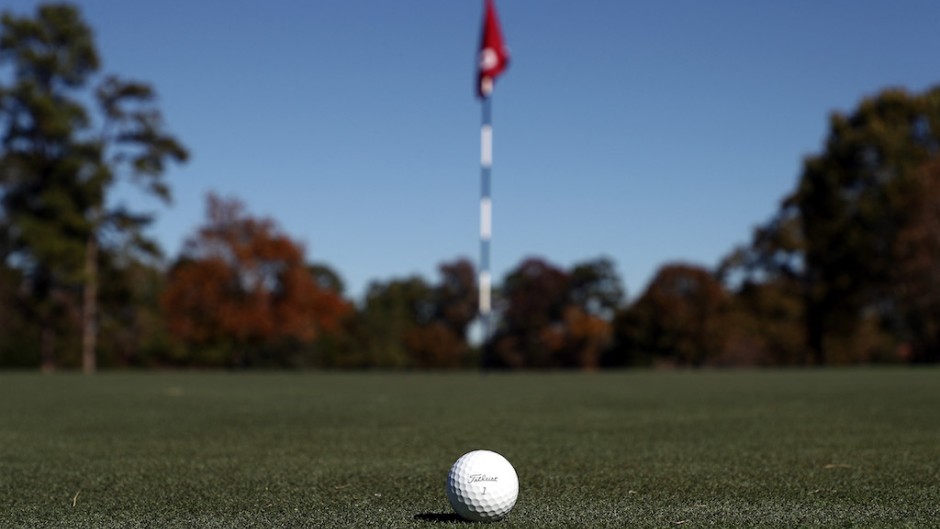 File: A golf ball. Jamie Squire/Getty Images/AFP