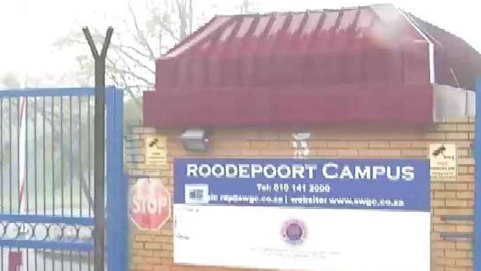 South West TVET College's Roodepoort campus.