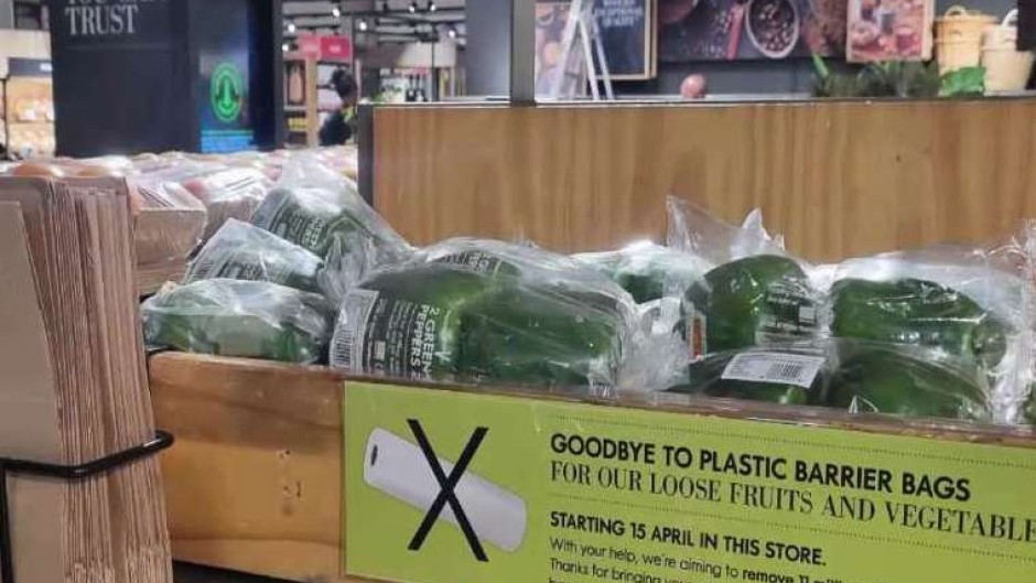 A sign in a Woolworths outlet.