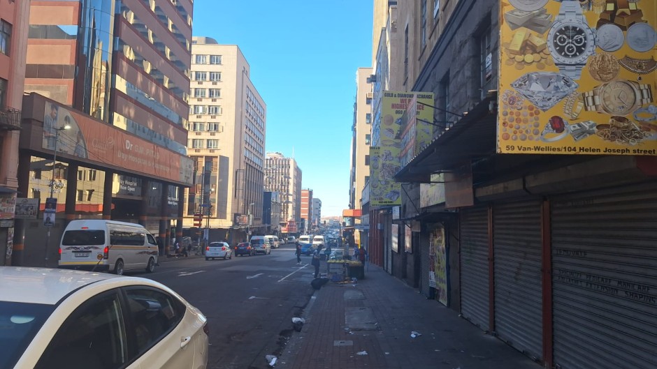 JHB CBD/ Bafedile Moerane 1 