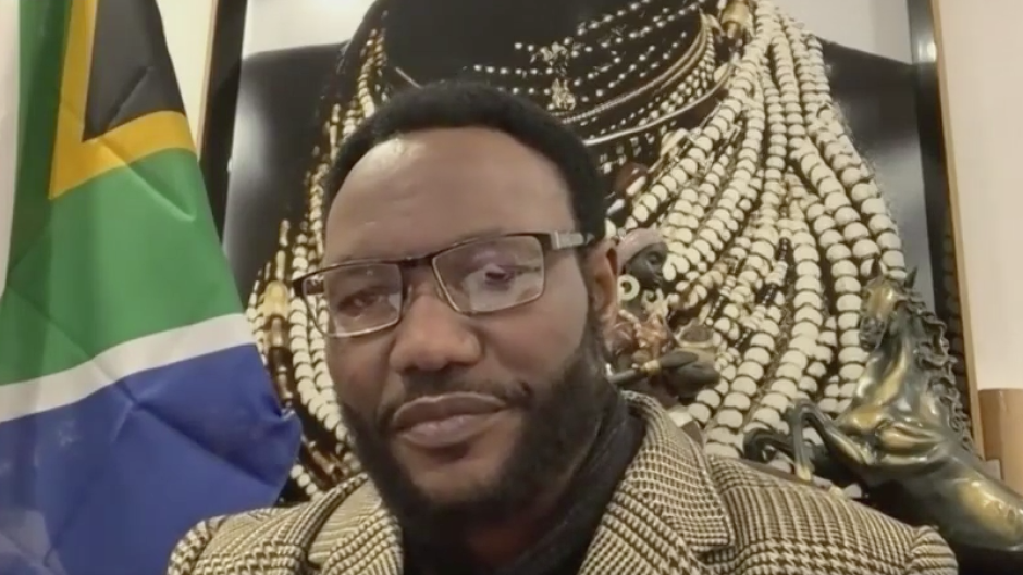 Independent candidate Lovemore Ndou