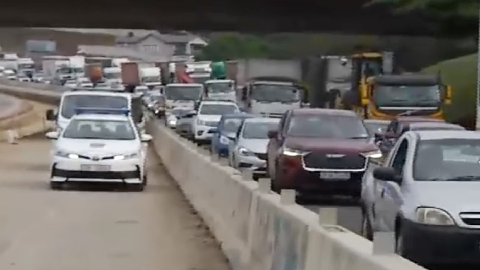 Durban roads blocked