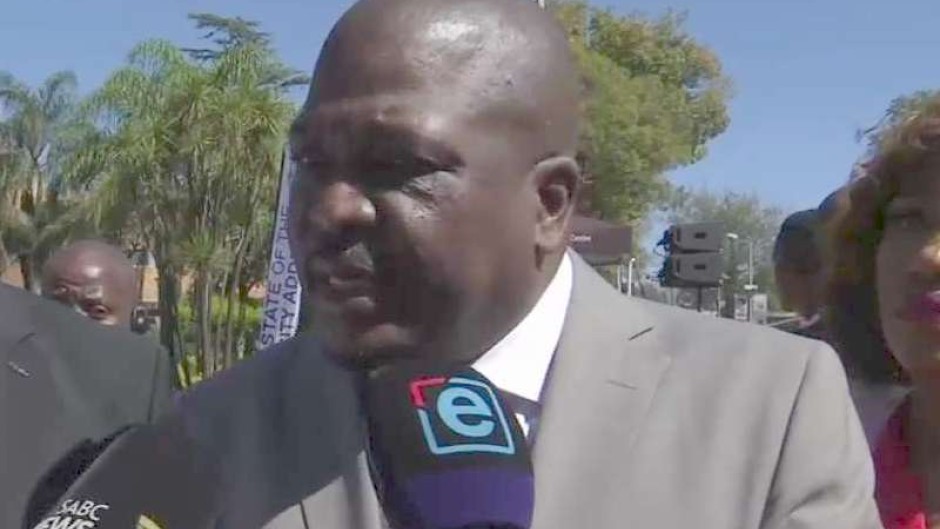 Ekurhuleni's Executive Mayor, Nkosindiphile Xhakaza.