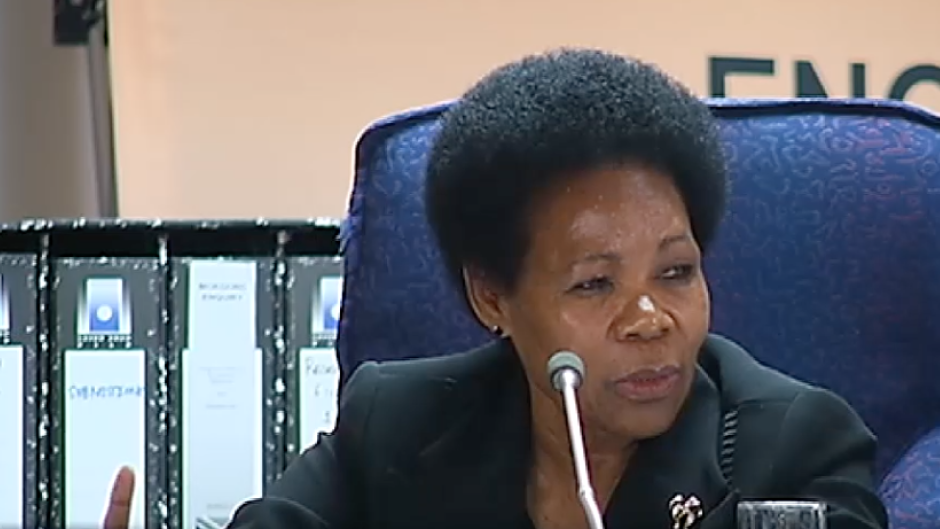 Former Constitutional Court Judge Yvonne Mokgoro.