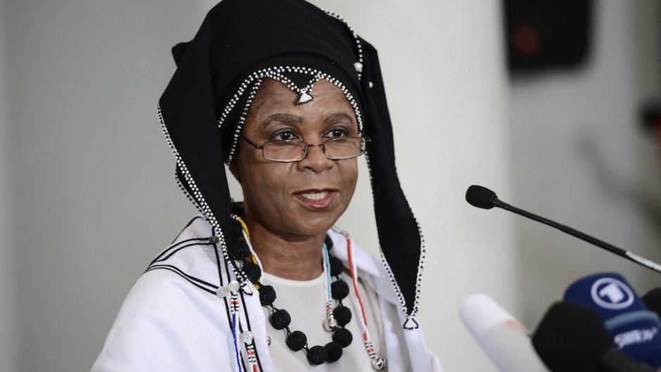 File: Tutu Trust Chair Mamphela Ramphele. AFP/Stephane De Sakutin