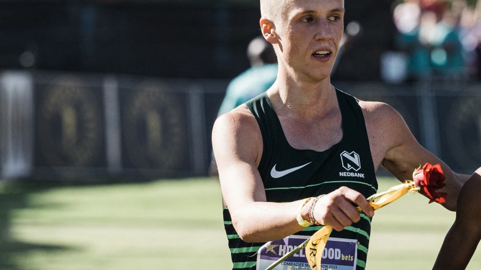 File: Piet Wiersma won the 2024 Comrades Marathon. AFP/Rajesh Jantilal