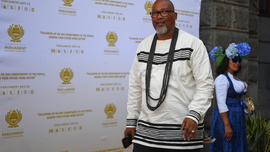 Mandla Mandela. AFP/Rodger Bosch
